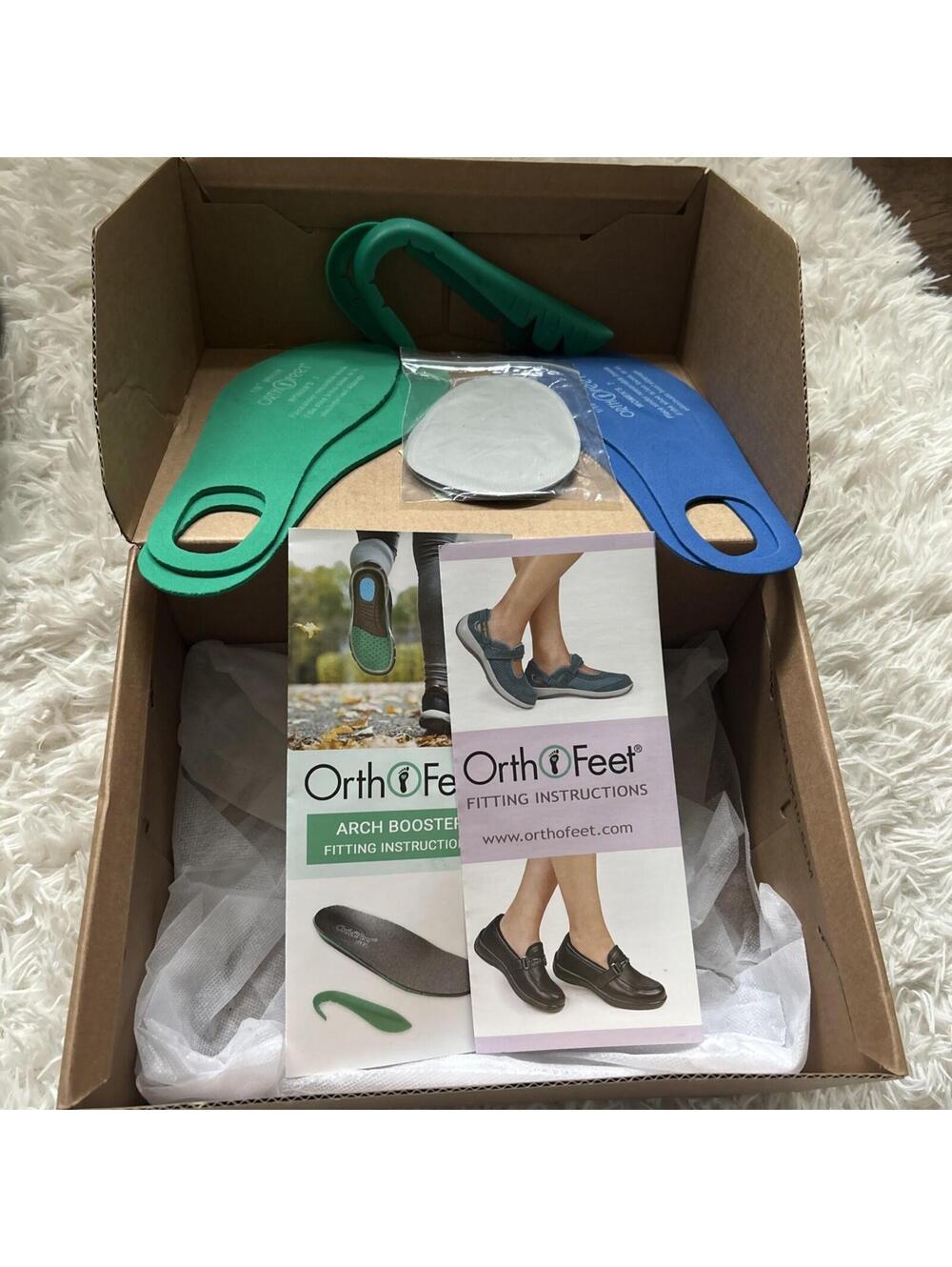 Orthofeet Black 865 CELINA Mary Jane Orthotic Ergonomic Shoes Size 7 B NIB! CUTE - Picture 9 of 10